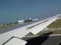 Take off Airplane Maldive