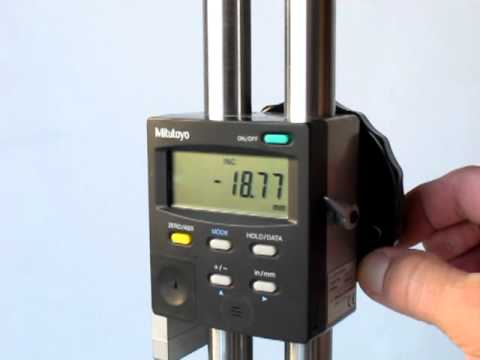 how to use height gauge