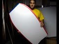 Shaping and building a bodyboard