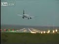 Airbus A320 nearly crashed during crosswind approach
