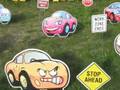 Acme Partyworks - Yard greetings - Cars