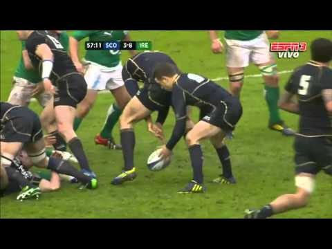 Escocia vs Irlanda 6 naciones 2013