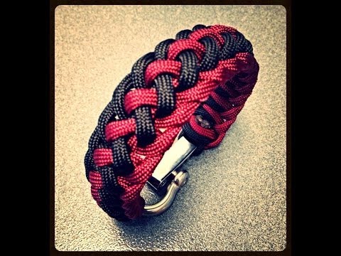 how to half hitch bracelet