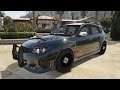 LAPD Subaru Impreza WRX STI  for GTA 5 video 3