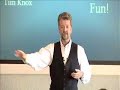 Tim Knox Talks About Motivation Through Reverse Motivation