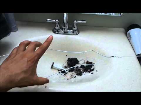 how to unclog american standard sink