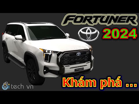 [HOT] Khám phá ngoại thất Toyota Fortuner 2024 sắp ra mắt chính thức | i-tech vn