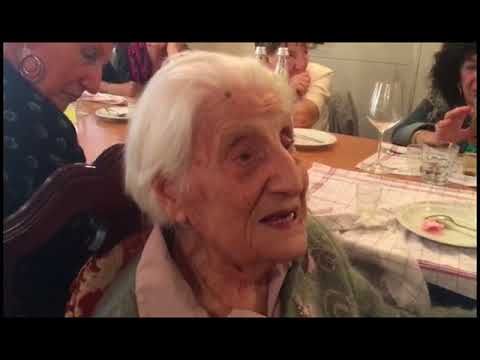 TERZILIA ELVIRA REBAUDI HA FESTEGGIATO I SUOI 105 ANNI