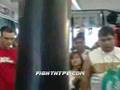 MANNY PACQUIAO OPEN MEDIA WORKOUT PT. 2