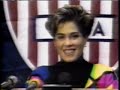 An emotional Jill Trenary announces her retirement from eligible figure skating, circa 1991.