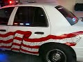 My 911 Rolling Memorial Police Crown Vic MORE LIGHTS!