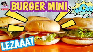BURGER MINI TERLEZAT ?? | Membuat Burger Sendiri di Rumah
