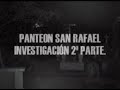 LOS AGENTES DE NEGRO DE  VIVA LA MAÑANA EN UN PANTEON.