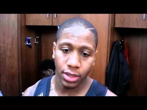 Isaiah Canaan after scoring a career-high 21 points