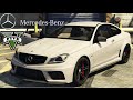Mercedes-Benz C63 AMG for GTA 5 video 19