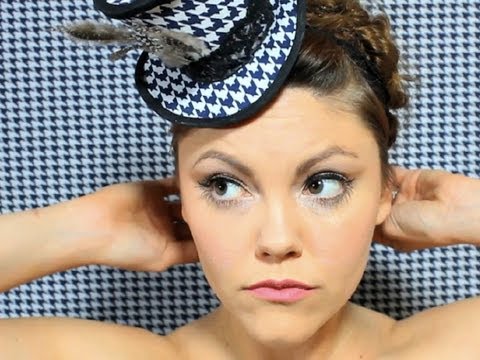 Hat - Corinne shows how-to make a mini top hat so when you run away to the circus you are prepared! http://www.youtube.com/craftovision http://craftovision.tumblr....