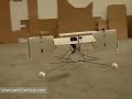 AeroVERTICAL: Hovering test 1 of convertiplane VTOL RC model AeroVERTICAL: Hovering test 1 of convertiplane VTOL RC model