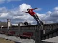 Highspeed Sindre jump and flip