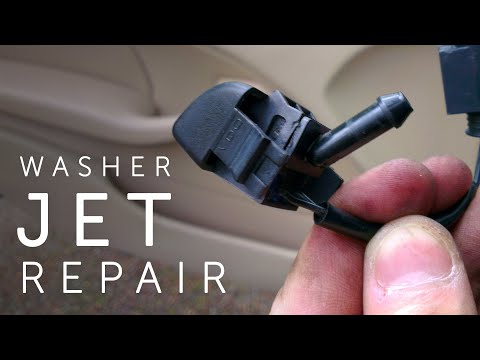 BMW 3 Series E46 – Windscreen Washer Jet Repair