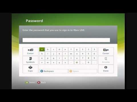 how to recover a xbox live account password