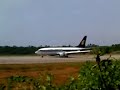 jet airways 737 landing at mangalore