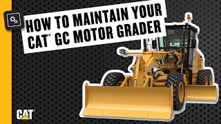 video about how to maintain GC motor grader