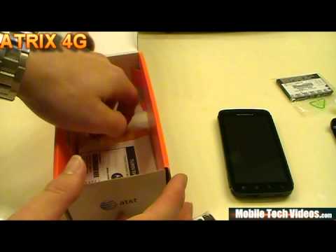 Motorola ATRIX 4G (Unboxing Quick Shoot)