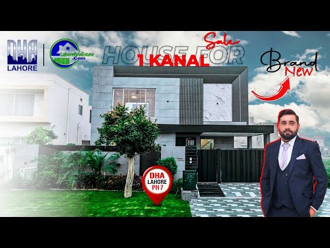 Explore This 1 Kanal Brand New House for Sale in DHA Phase-7 Lahore | Dream Home!