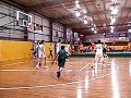 Al driving to the hoop