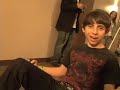 Hannah Montana's Moises Arias and the Tri-ton Cruiser at Nickelodeon Kids' Choice Awards 2009