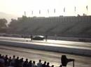 2 350 Z race cars going at it at Pomona in 05. one crashes