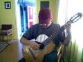 LA CUCARACHA con guitarra sola The Cockaroach on spanish guitar Jose Garcia
