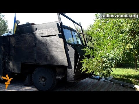Военная техника полка "Азов" (видео)