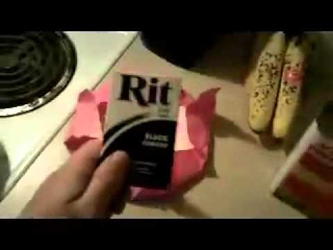 how to dye dx plastic