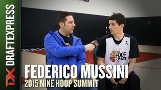 Federico Mussini - 2015 Nike Hoop Summit - Interview