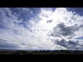 台風一過の空：Time Lapse scene from sky