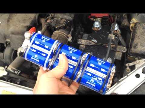 Replacing My Car Battery with Capacitors! 12V BoostPack Update