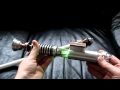 www.slothfurnace.com presents: ROTJ Luke Lightsaber Without Blade, Showing Crystal Chamber