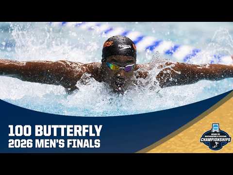 Record NCAA nei 100 farfalla maschili | Campionati di nuoto NCAA 2026 Record NCAA nei 100 farfalla maschili | Campionati di nuoto NCAA 2026