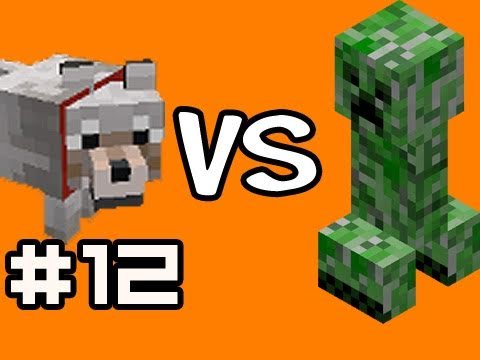 Minecraft Solo: 100 Creepers vs 60 Wolves Test w/ Nova Ep.12 (Singleplayer Survival) Video