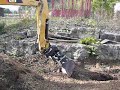 Shovel cat excavator