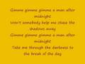 abba - gimme gimme gimme lyrics