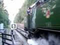 80135 with diner leaving Goathland