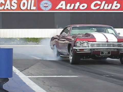 1965 Impala with a Duramax engine vs. Lamboghini