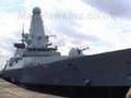 HMS Daring Departs For Sea Trials