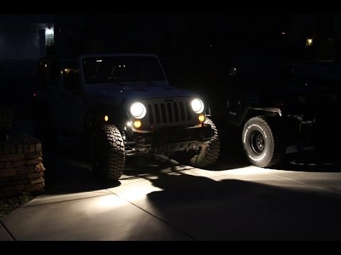 DIY Rock Lights installation – Jeep Wrangler