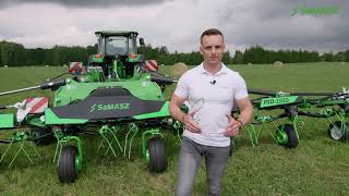 Jak podłączyć przetrząsacz ciągniony SaMASZ P10-1100T?