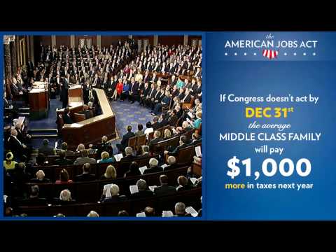 obama jobs - President Barack Obama shares plan to create jobs with joint session of Congress. September 8, 2011. Enhanced version.
