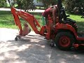 FAST Kubota BX 24 Backhoe Installation with BXpanded Dolly