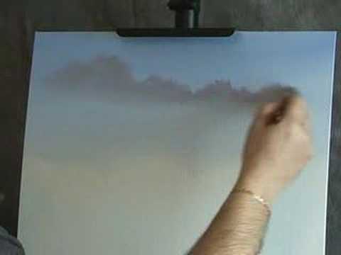 how to oil paint clouds